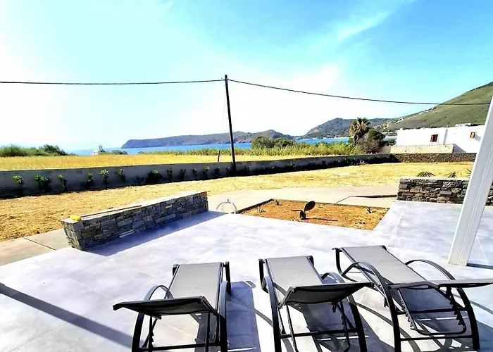Paros Molos Modern Brand New 3-room 50m From Vila