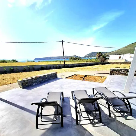 Paros Molos Modern Brand New 3-room 60m From Villa